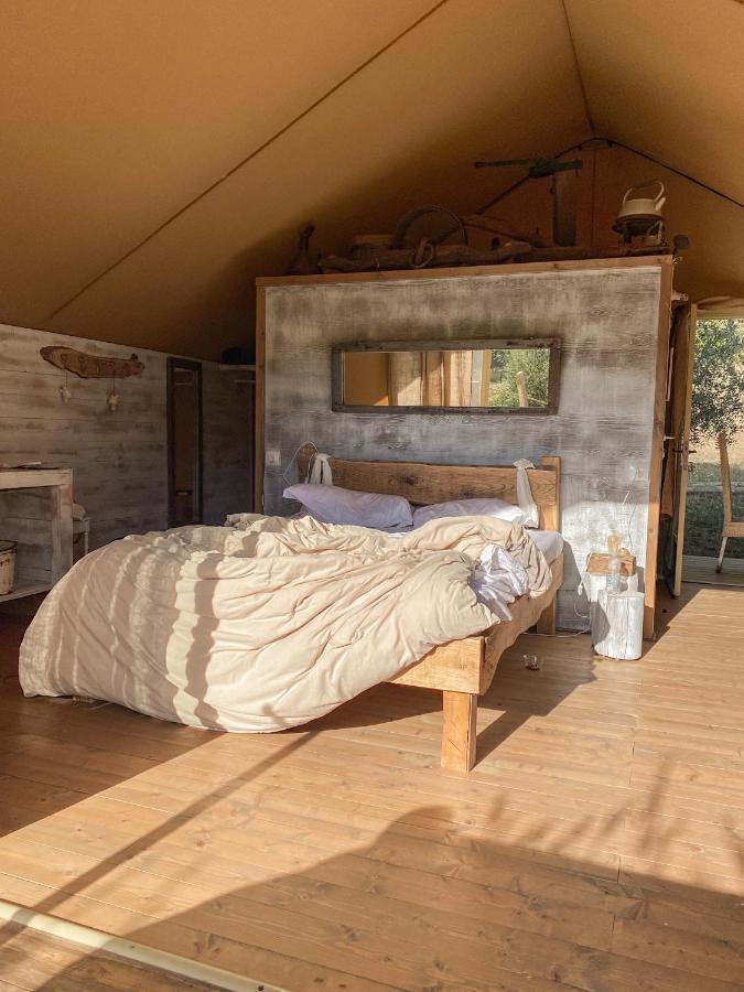 Glamping In Toscana, Luxury Tents In Agriturismo Biologico Sorano  Kültér fotó