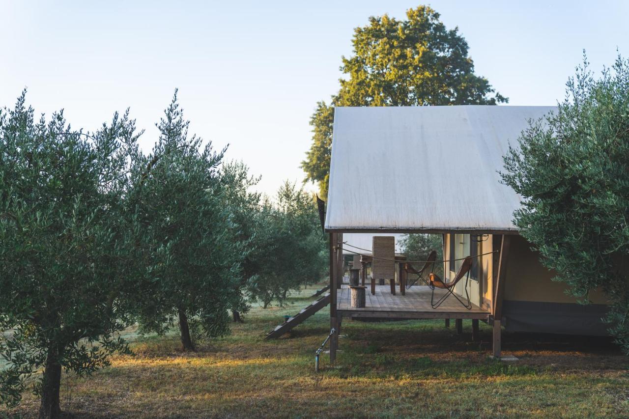 Glamping In Toscana, Luxury Tents In Agriturismo Biologico Sorano  Kültér fotó