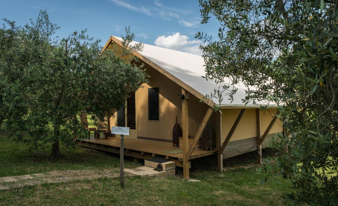 Glamping In Toscana, Luxury Tents In Agriturismo Biologico Sorano  Kültér fotó