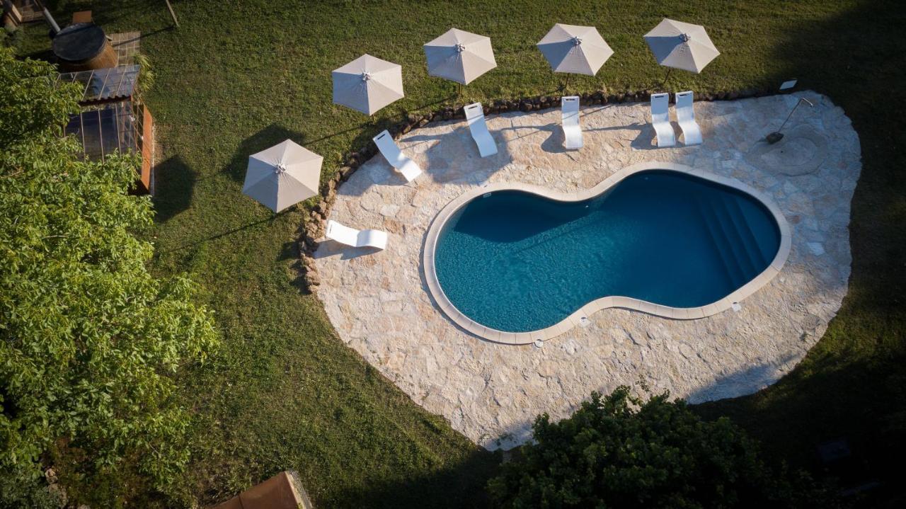 Glamping In Toscana, Luxury Tents In Agriturismo Biologico Sorano  Kültér fotó