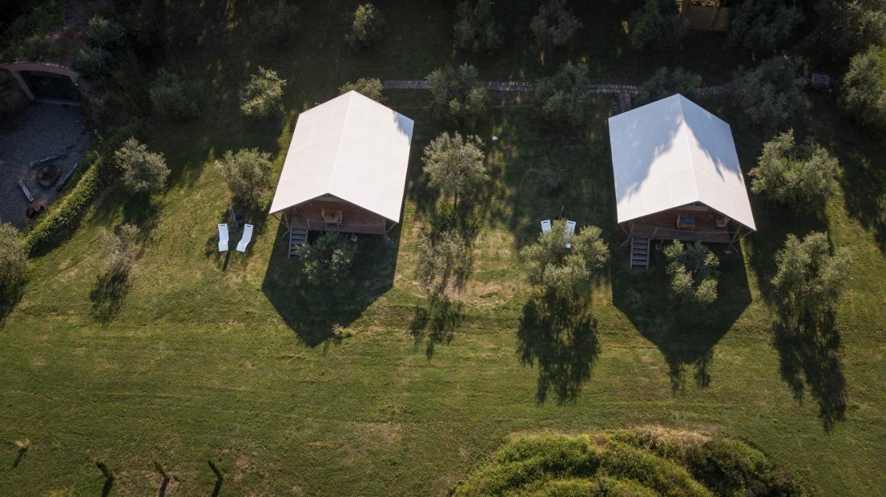 Glamping In Toscana, Luxury Tents In Agriturismo Biologico Sorano  Kültér fotó